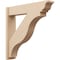 Ekena Millwork 8-in W x 38-in D x 38-in H Funston Trad Rough Cedar Woodgrain TimberThane Outlooker, Primed Tan OUTUR080X38X38FST04RCPR - alternate 1